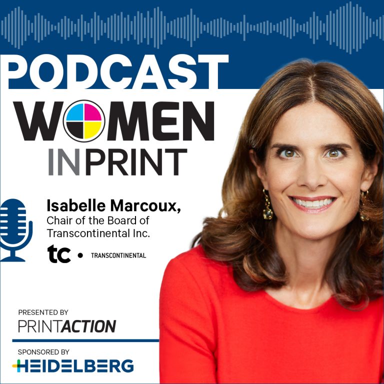 Podcast: Women In Print – Isabelle Marcoux - Printactionprintaction